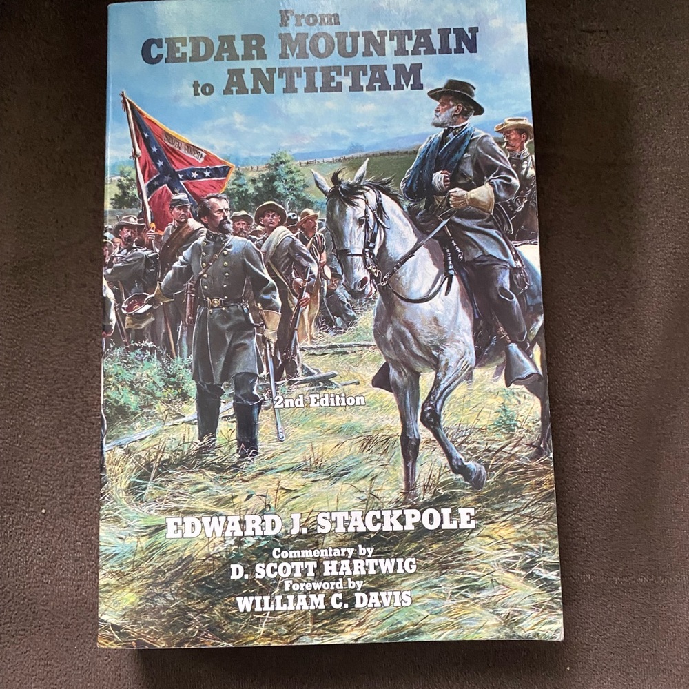From Cedar Mountain to Antietam Book